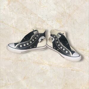Converse Chuck Taylor Black/White Fold-Down High Top Women’s 6.5 / Men’s 4.5